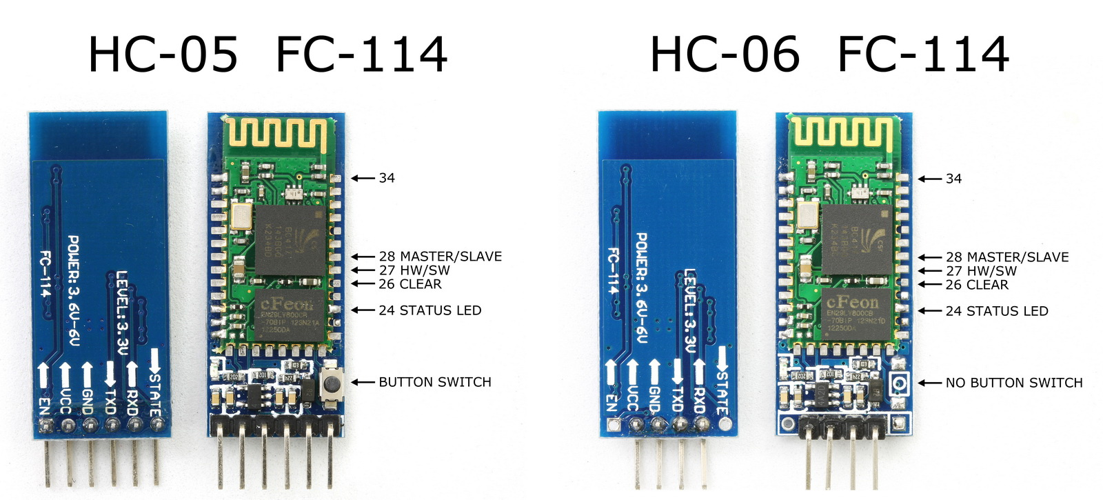 Bluetooth to Serial HC-06 Module